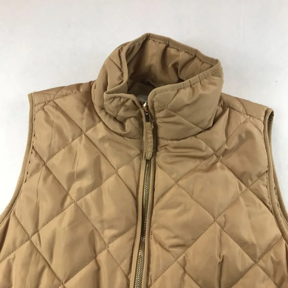 Thread & Supply Tan Quilted Vest - Picture 3 of 7